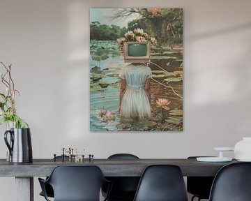 Verzonken Beelden: De Vrouw met de TV van Mystic Artworks