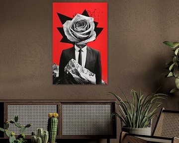 Bloemen in een pak: een creatief spel van Poster Art Shop