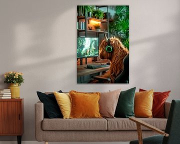 Gamen met dierenflair van Poster Art Shop