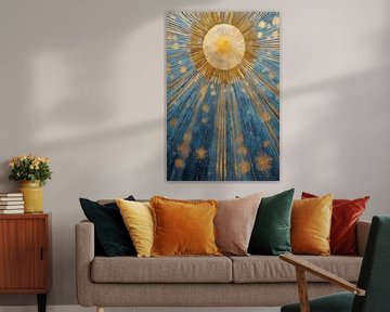Stralende Zon met Sterrenhemel van Whale & Sons