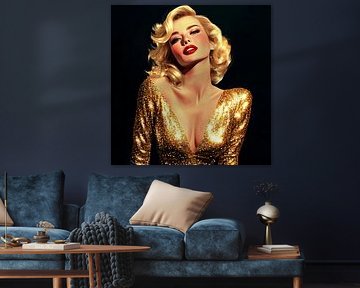 Focus on glamorous sparkle by Poster Art Shop