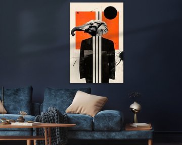 Humanity and the animal world united by Poster Art Shop