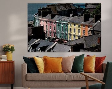 Houses in Cobh, Ireland by Marcel Admiraal