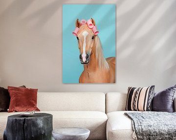 Paardenkapsel met stijl en plezier van Poster Art Shop