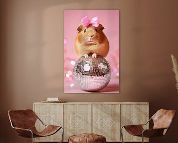 Varkentje op de discobal