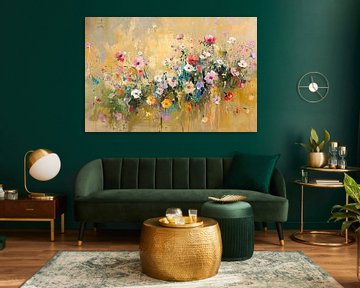 Bloemen Schilderij van De Mooiste Kunst