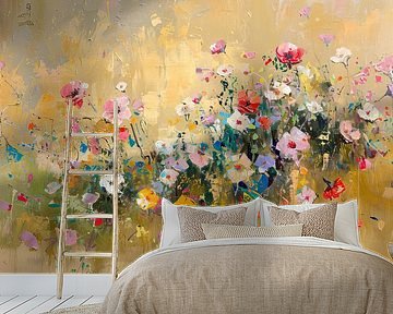 Blumenmalerei von Wunderbare Kunst