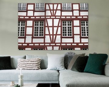 Vakwerkhauizen Monschau van Richard Wareham
