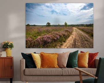 Tussen Heide en Hemel van Artist Impression of Nature