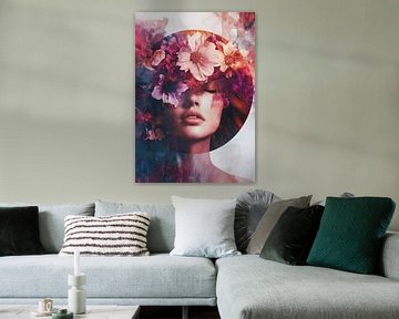 Bloemenhalo van Sereniteit van Bianca ter Riet