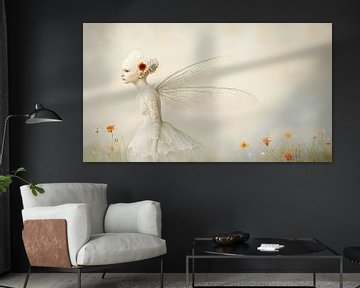 fee van tere zomerbloemen van Heike Hultsch