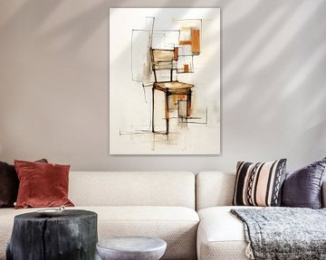 Stoel Stijl Abstract van TOAN TRAN