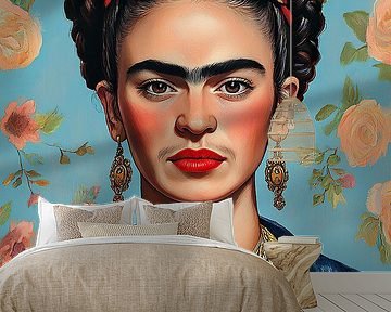 Frida Poster - Frida Art Print by Niklas Maximilian