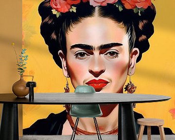 Frida Poster - Frida Art Print by Niklas Maximilian