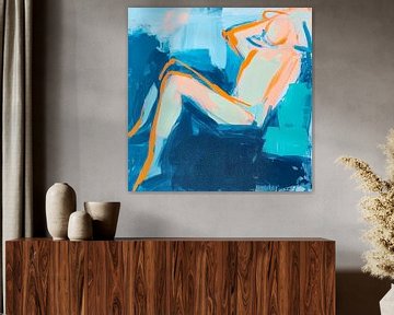 Abstract calm in colour by Poster Art Shop