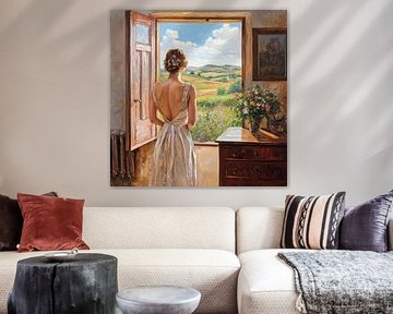 View into the wide country by Poster Art Shop