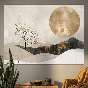 Landschap abstract van Modern Collection