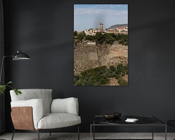 Niguelas, beautiful historic village in Andalusia above a large ravine. by Marjolein Zijlstra