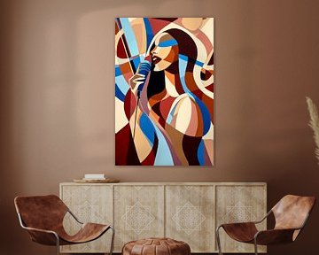 The sonorous colours of music by Poster Art Shop