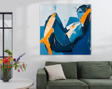 Zwevende kleuren en vormen