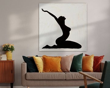 Silhouette of freedom and grace by Poster Art Shop
