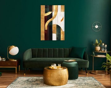 Modern abstracte vormen van Imagine