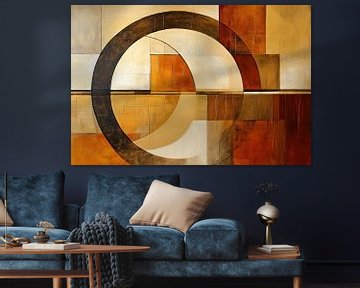 Modern abstracte vormen van Imagine
