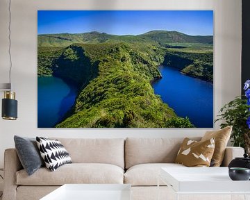 Miradouro Lagoa Negra e Lagoa Comprida van Antwan Janssen