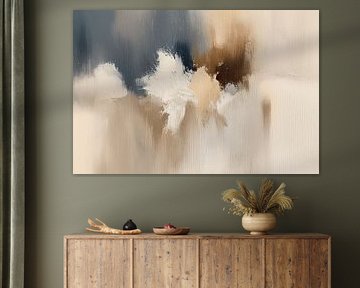 Modern and abstract in Japandi style by Japandi Art Studio