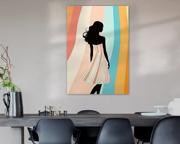 Elegant Waves van Bianca ter Riet