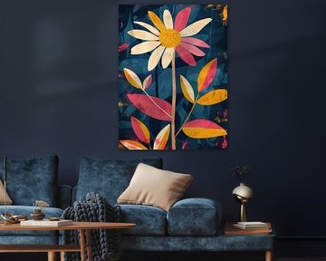 Gänseblümchen Stil Abstrakt