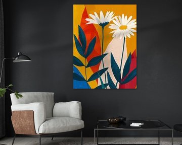 Margriet Canvas Print Stijl Abstract van TOAN TRAN