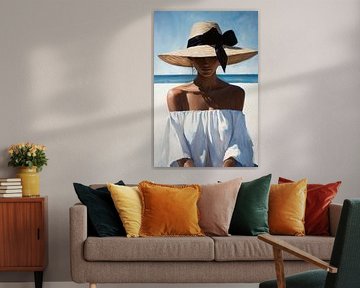 Summery beach atmosphere by Poster Art Shop