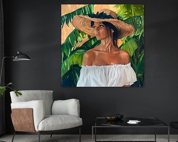 Tropisches Paradies der Eleganz von Poster Art Shop