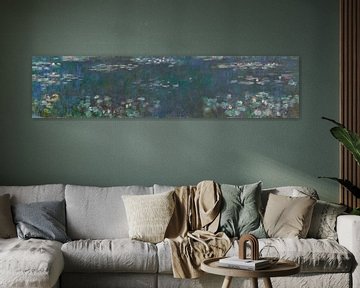 De waterlelies - Groene reflecties, Claude Monet