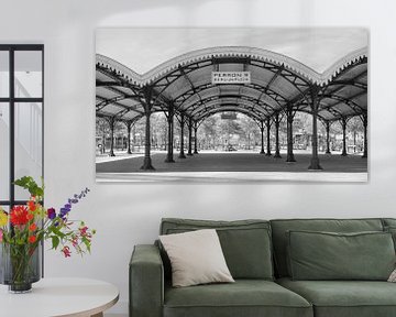Oude perronoverkappingen, Utrecht Centraal van Framed by Elisabeth