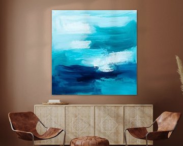 Waves of the ocean by Poster Art Shop