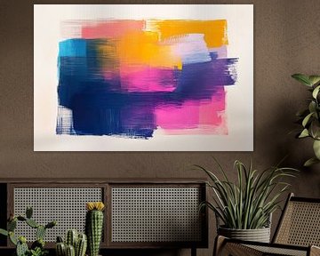 Colorful Abstraction van Harry Hadders