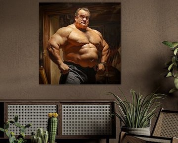 Sterke bodybuilder van BEARpictureart
