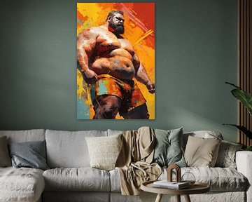 Enorme krachtsporter van BEARpictureart