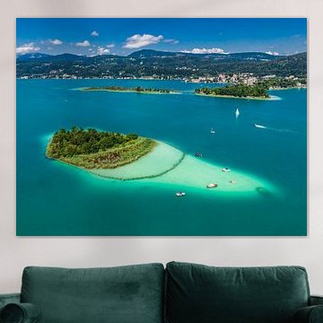 Kapuziner Insel Wörthersee by Ralf van de Veerdonk