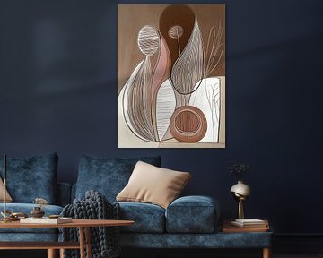 Abstract forms by Wall Wonder