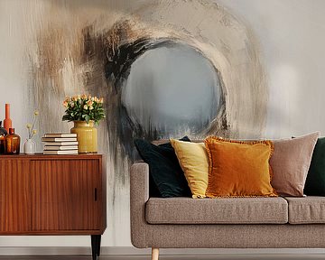 Cirkel van rust van Japandi Art Studio