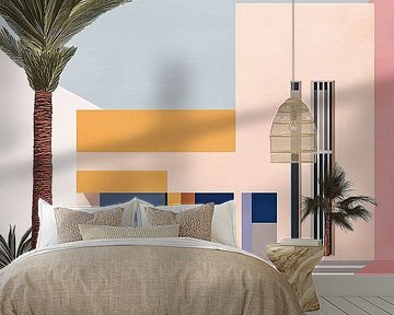 Bauhaus poster kunstdruk van Niklas Maximilian