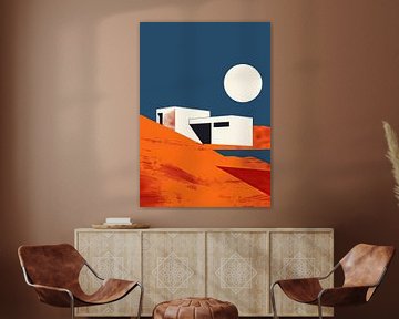 Bauhaus poster kunstdruk van Niklas Maximilian