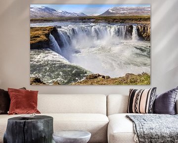 Godafoss watervallen van Teuni's Dreams of Reality