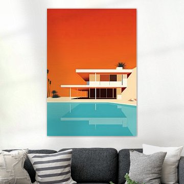 Bauhaus poster art print by Niklas Maximilian