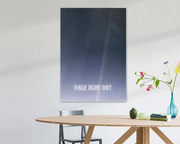 Pale Blue Dot Poster von Niklas Maximilian