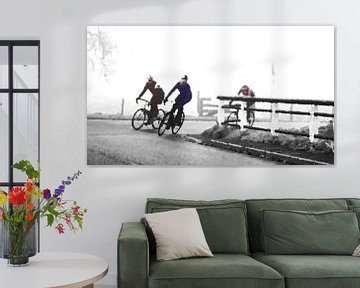 Cyclists by Jan van der Knaap
