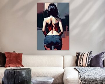 Sexy naakt meisje